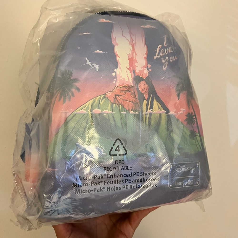Loungefly I Lava You Mini Backpack Limited Edition